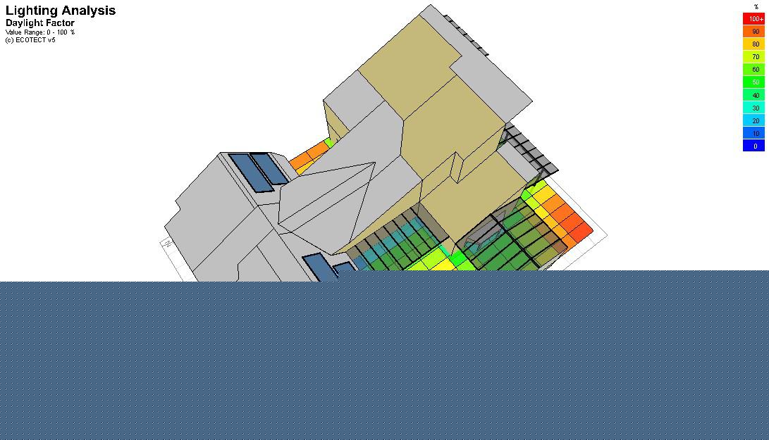 軟件Ecotectanysis 2011采光模塊與綠建采光分析Dali2014的應用對比分析