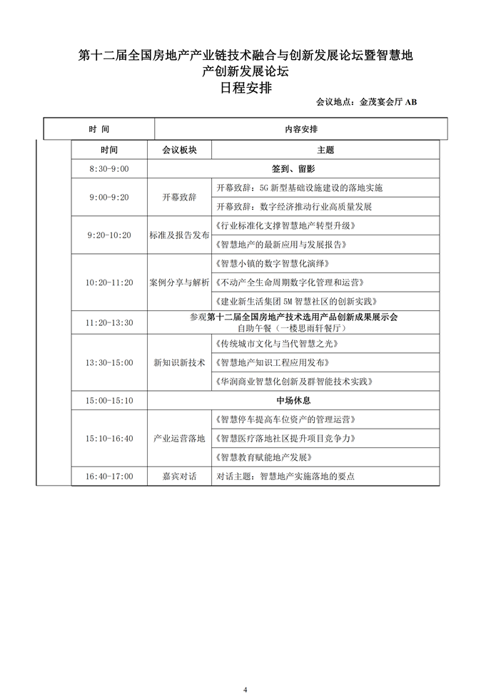 第十二屆全國房地產總工（CTO）年會暨第十二屆全國房地產產業鏈技術融合與創新發展論壇