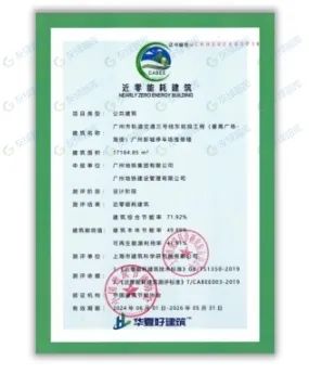 項(xiàng)目案例丨全國首個(gè)“綠建三星”“近零能耗”雙認(rèn)證地鐵建筑