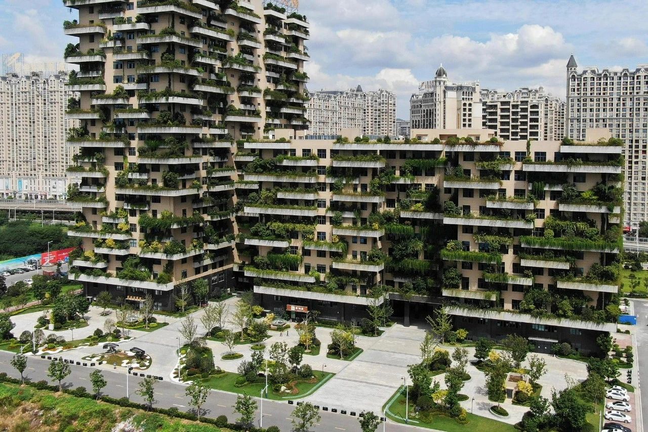 我國已建成綠色建筑約118.5億平方米