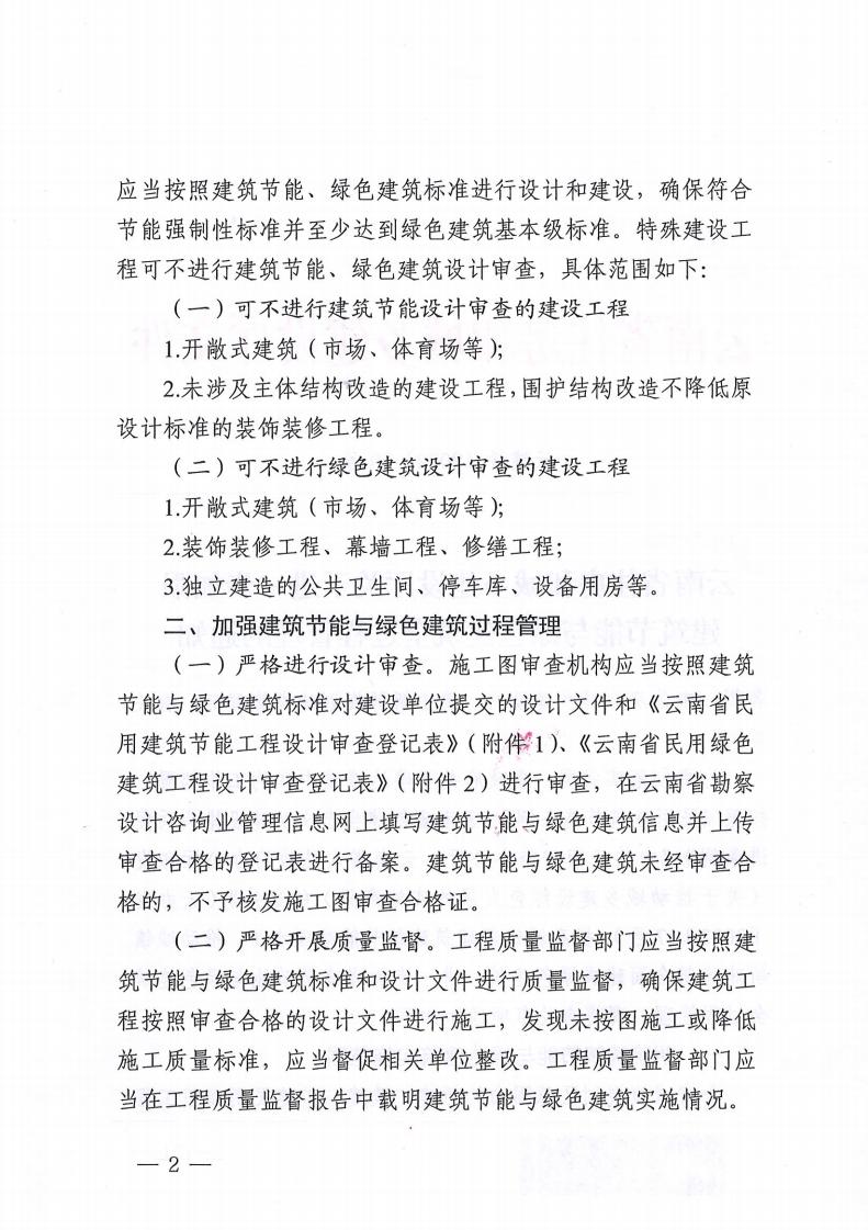 云南省住房和城鄉(xiāng)建設廳關(guān)于進一步加強 建筑節(jié)能與綠色建筑全過程管理的通知