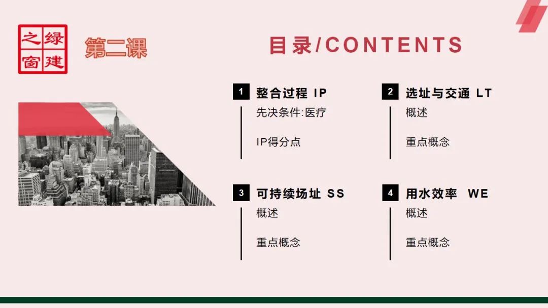 【分享】LEED GA免費(fèi)網(wǎng)絡(luò)課程今日開講，微信入群參加！（第2講-精華講義）
